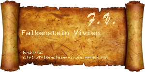 Falkenstein Vivien névjegykártya