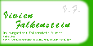 vivien falkenstein business card